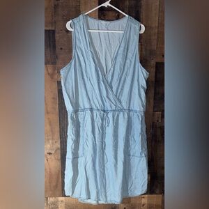Women’s Sz XXXL  Time and Tru Light Blue Dress